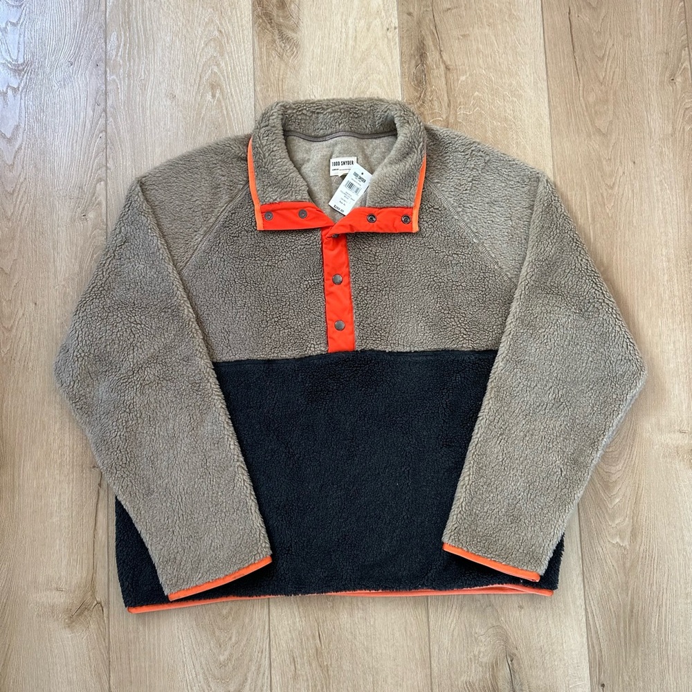 Brand New Todd Snyder Fleece Sherpa. Men’s XL.